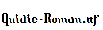 Quidic-Roman.ttf