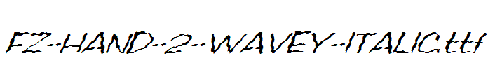 FZ-HAND-2-WAVEY-ITALIC.ttf