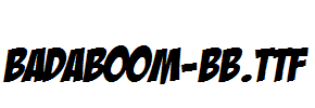 BadaBoom-BB.ttf