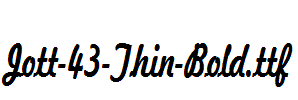 Jott-43-Thin-Bold.ttf