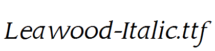 Leawood-Italic.ttf