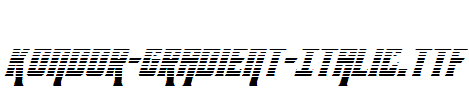 Kondor-Gradient-Italic.ttf