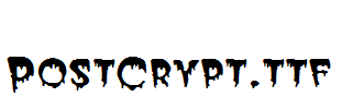 PostCrypt.ttf