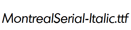 MontrealSerial-Italic.ttf