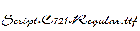 Script-C721-Regular.ttf