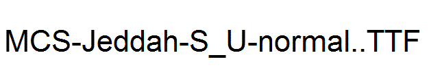 MCS-Jeddah-S_U-normal..ttf