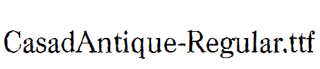 CasadAntique-Regular.ttf