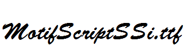 MotifScriptSSi.ttf