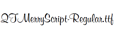 QTMerryScript-Regular.ttf