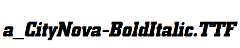 a_CityNova-BoldItalic.ttf