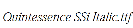 Quintessence-SSi-Italic.ttf