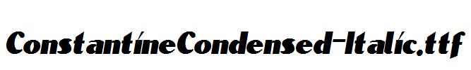 ConstantineCondensed-Italic.ttf