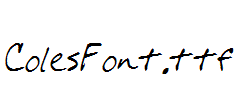 ColesFont.ttf