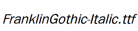 FranklinGothic-Italic.ttf