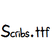 Scribs.ttf