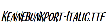 Kennebunkport-Italic.ttf