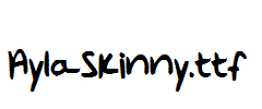 AylaSkinny.ttf