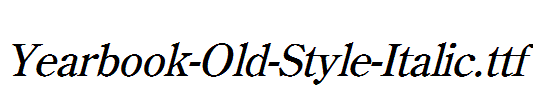 Yearbook-Old-Style-Italic.ttf