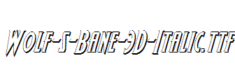 Wolf-s-Bane-3D-Italic.ttf