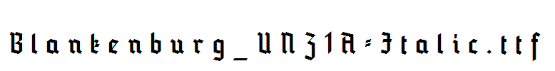 Blankenburg_UNZ1A-Italic.ttf