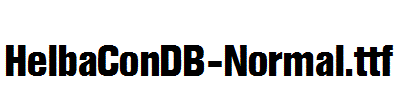 HelbaConDB-Normal.ttf