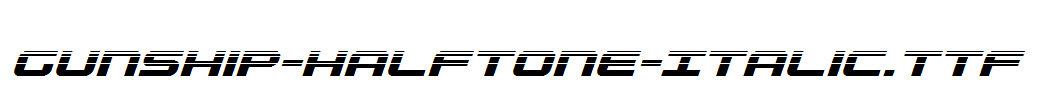 Gunship-Halftone-Italic.ttf