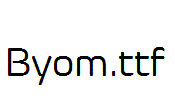 Byom.ttf