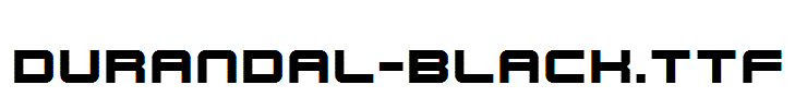 Durandal-Black.ttf