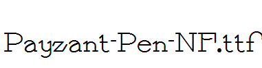 Payzant-Pen-NF.ttf