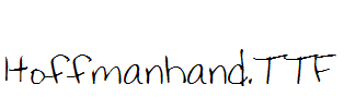 Hoffmanhand.ttf