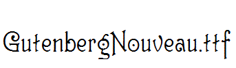 GutenbergNouveau.ttf