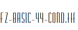 FZ-BASIC-44-COND.ttf