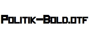 Politik-Bold.otf