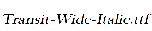 Transit-Wide-Italic.ttf