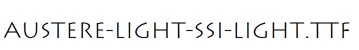 Austere-Light-SSi-Light.ttf