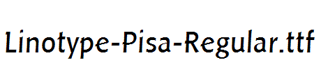 Linotype-Pisa-Regular.ttf