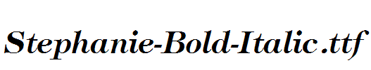 Stephanie-Bold-Italic.ttf