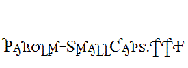 Parolm-SmallCaps.ttf