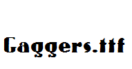 Gaggers.ttf