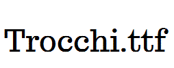 Trocchi.ttf