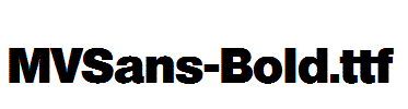 MVSans-Bold.ttf