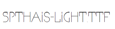 SPThais-Light.ttf