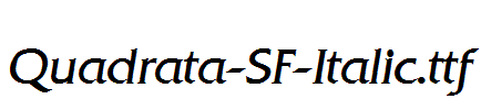 Quadrata-SF-Italic.ttf