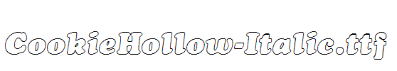 CookieHollow-Italic.ttf