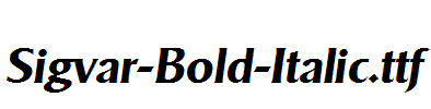 Sigvar-Bold-Italic.ttf