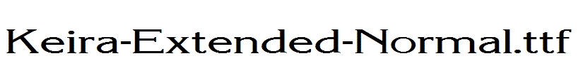 Keira-Extended-Normal.ttf