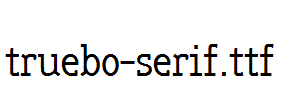 truebo-serif.ttf