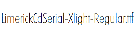 LimerickCdSerial-Xlight-Regular.ttf