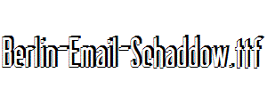 Berlin-Email-Schaddow.ttf