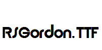 RSGordon.ttf